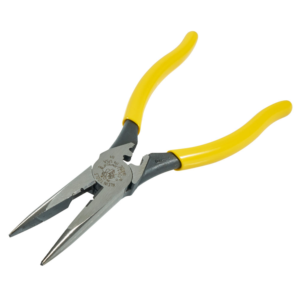 Klein Tools D203-8NCR 8-Inch Long Nose Side Cutting Pliers - view 2